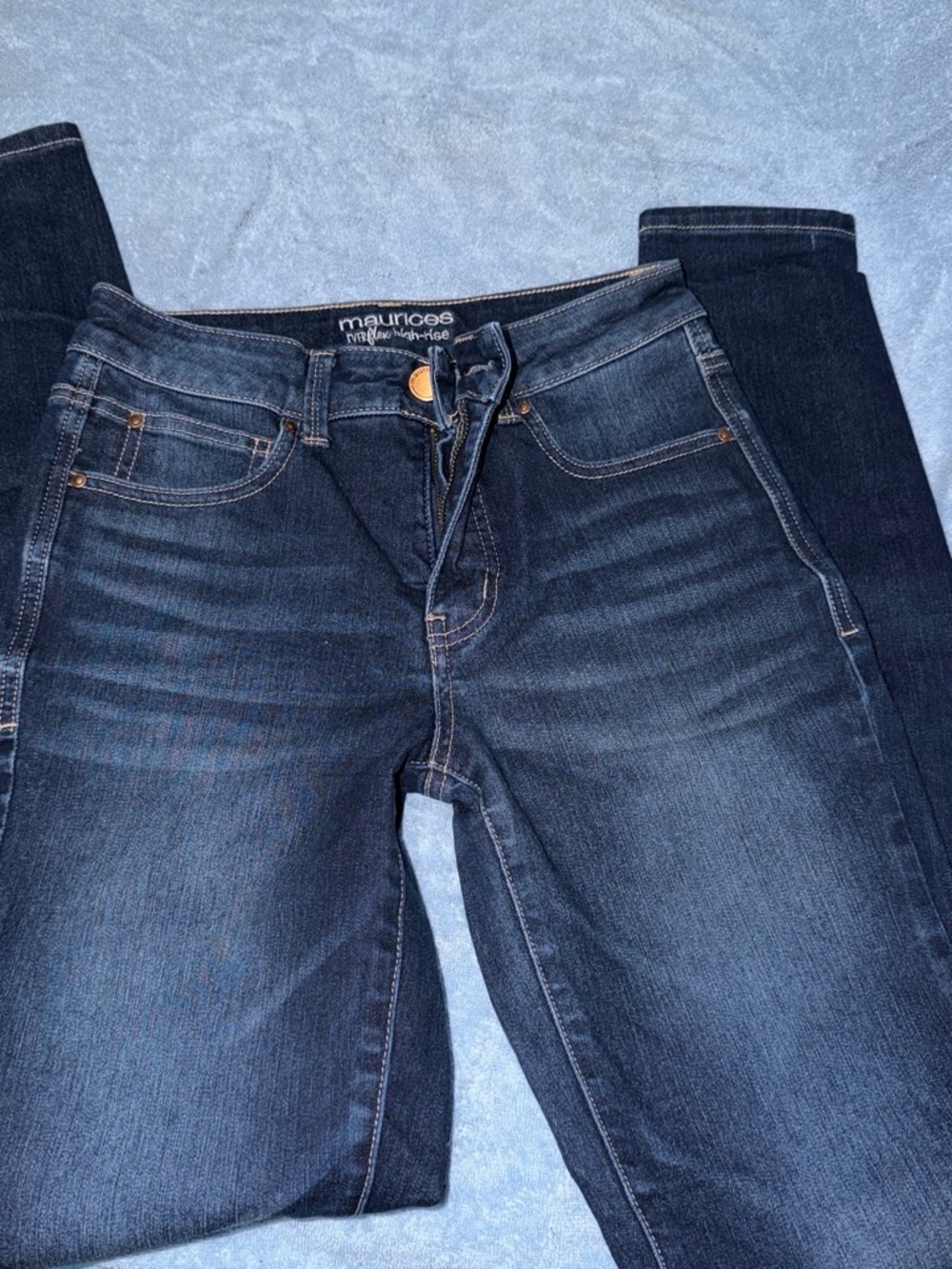 Maurices Dark Blue Stretch Jeans